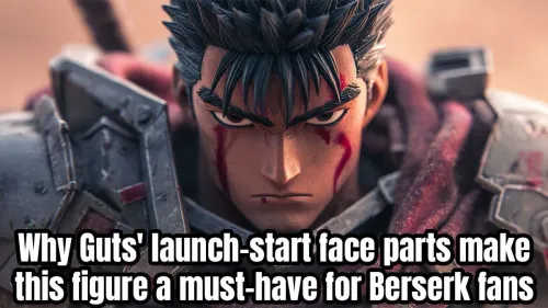Guts' Launch-Start Face Parts Make This Berserk Figure Must-Have