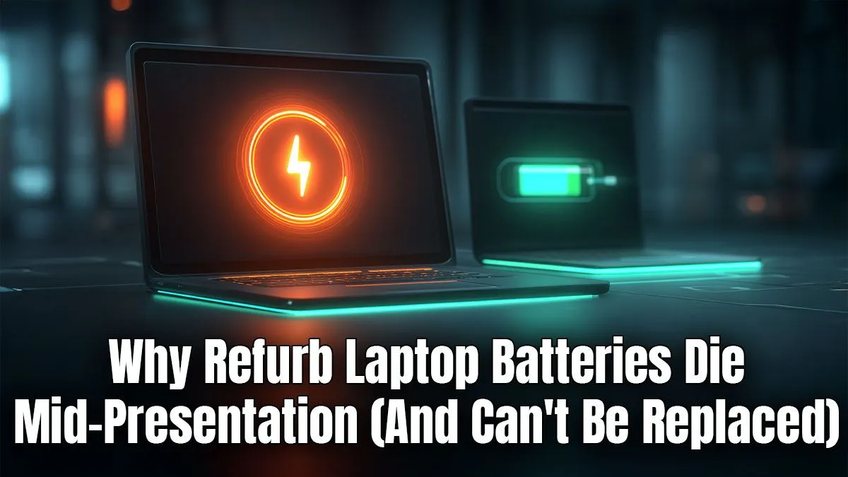 Battery Issues in Refurb Laptops
