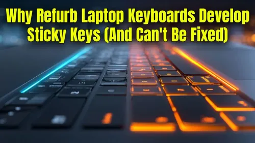 Why Refurbished Laptops Get Sticky Keys You Can't Fix