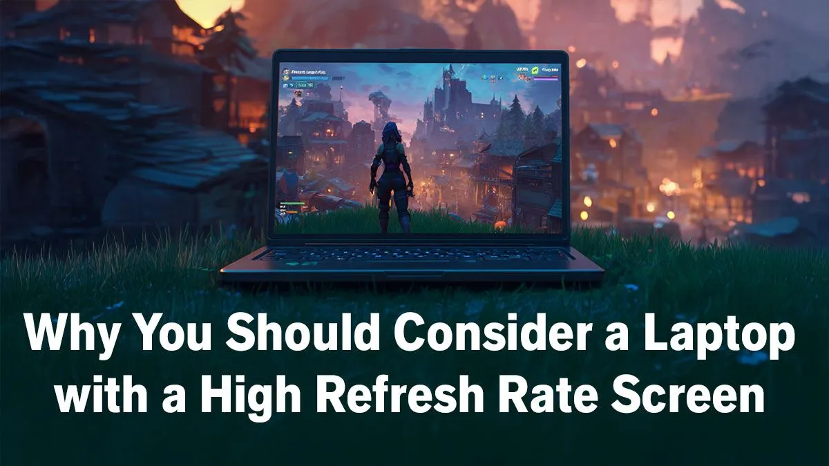 Upgrade to a High-Refresh Laptop