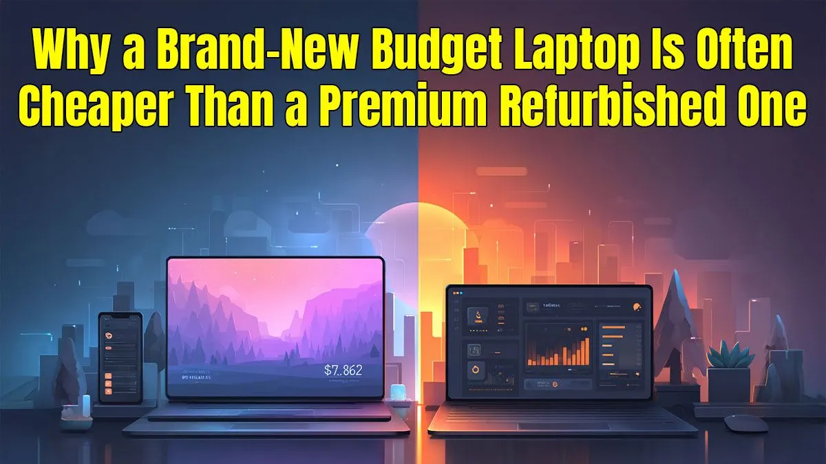 Cheap Laptops Beat Premium Refurbished?