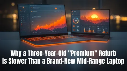 Premium Refurb No Speed Boost? 3-Year-Old vs New Laptop