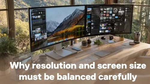 Balance Resolution And Screen Size Wisely