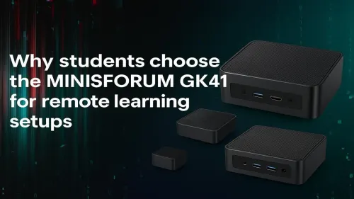 Best MINISFORUM GK41 for Remote Learning: Compact Powerhouse