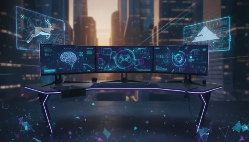 Stream-ready Arozzi Arena desk for SA