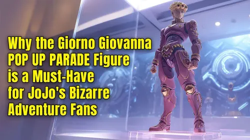 Giorno Giovanna POP UP PARADE: A Must-Have for JoJo Fans