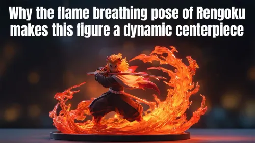Rengoku Flame Breathing Pose: Dynamic Centerpiece