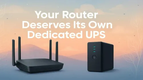 Router UPS: Protect Your Network with a Dedicated Uninterruptible Power Supply