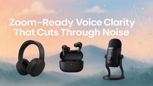 Crystal-Clear Voice Quality: How to Optimize for Zoom