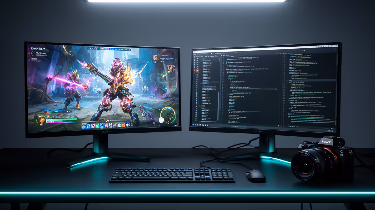 A 240Hz Monitor for Gaming or for Coding Bootcamp Work: