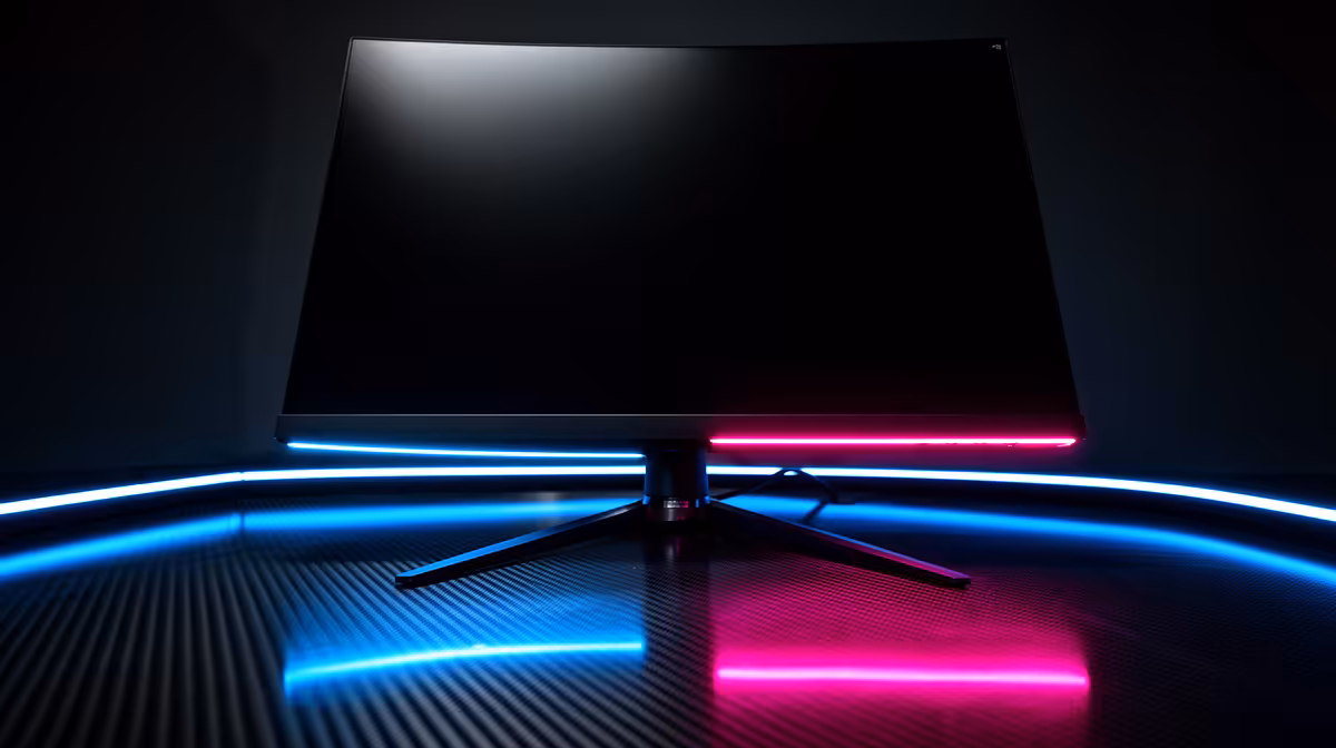 A 27-inch Monitor for Gaming or for Racing Simulation: How