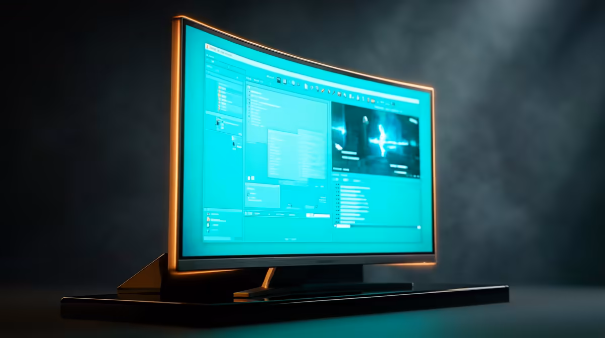 A 27-inch Monitor for Gaming or for Running a YouTube