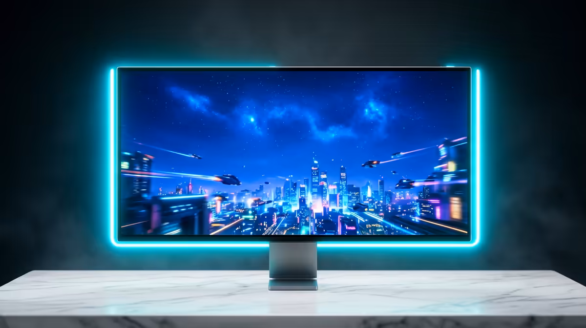 A 4K Monitor for Gaming or for a Tidy Minimalist Desk: How
