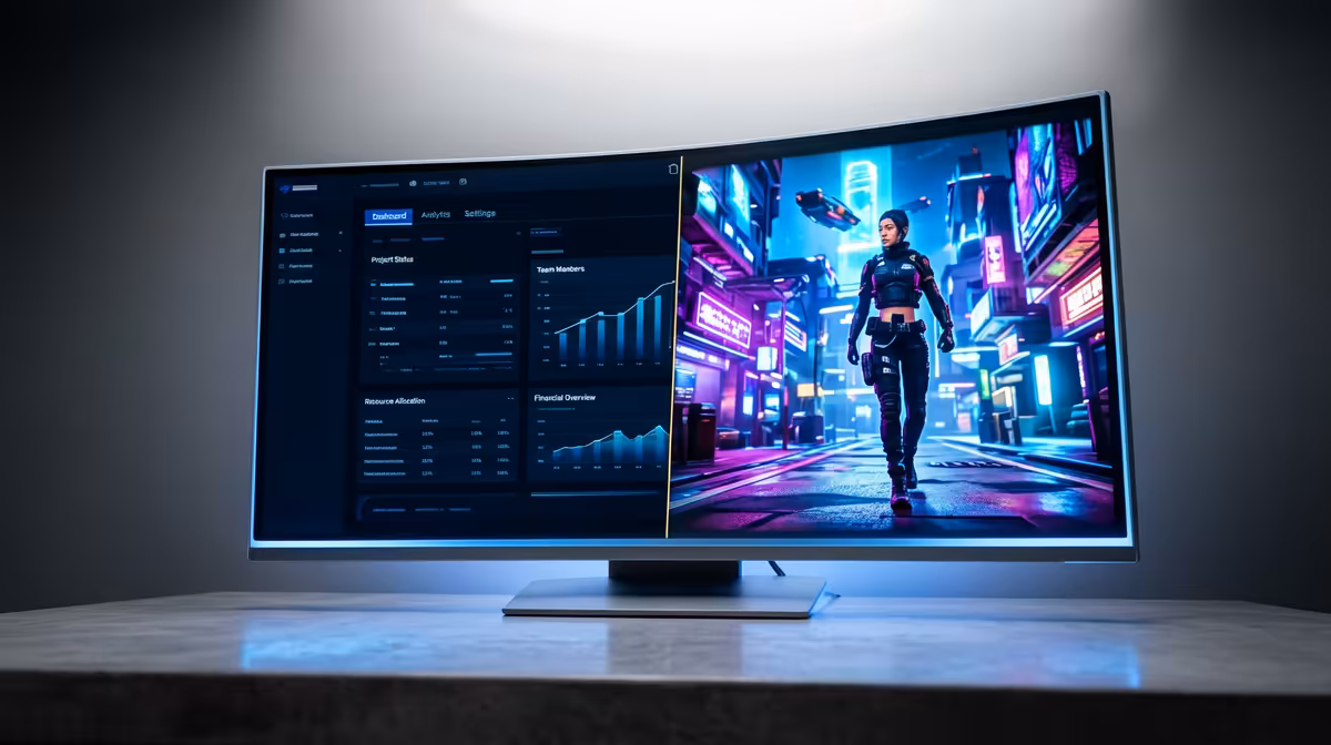 A 4K Monitor for Gaming or for Running Two Businesses: How