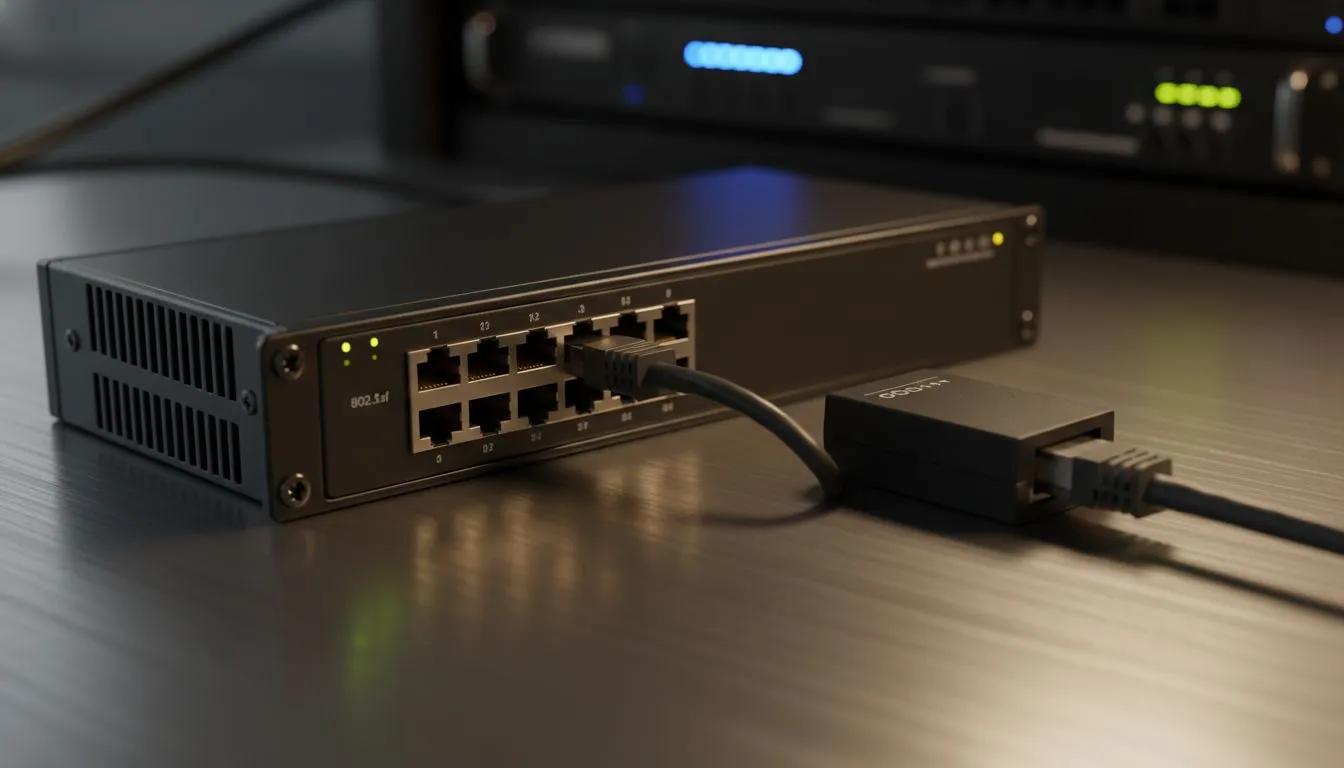 802.3af vs 802.3at - PoE Basics