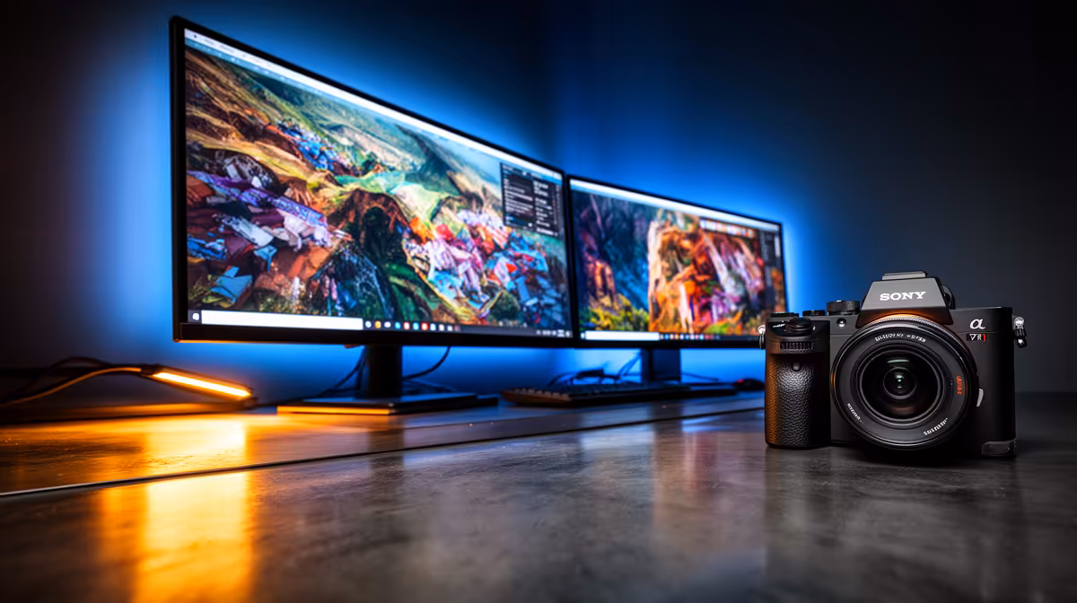 A Colour-accurate Monitor for Gaming or for Dual-monitor