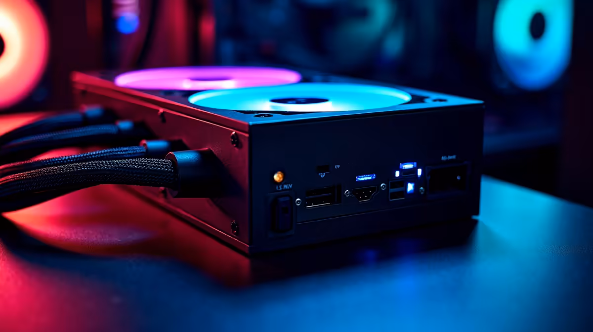Fully Modular Power Supply Cabling and Case Airflow