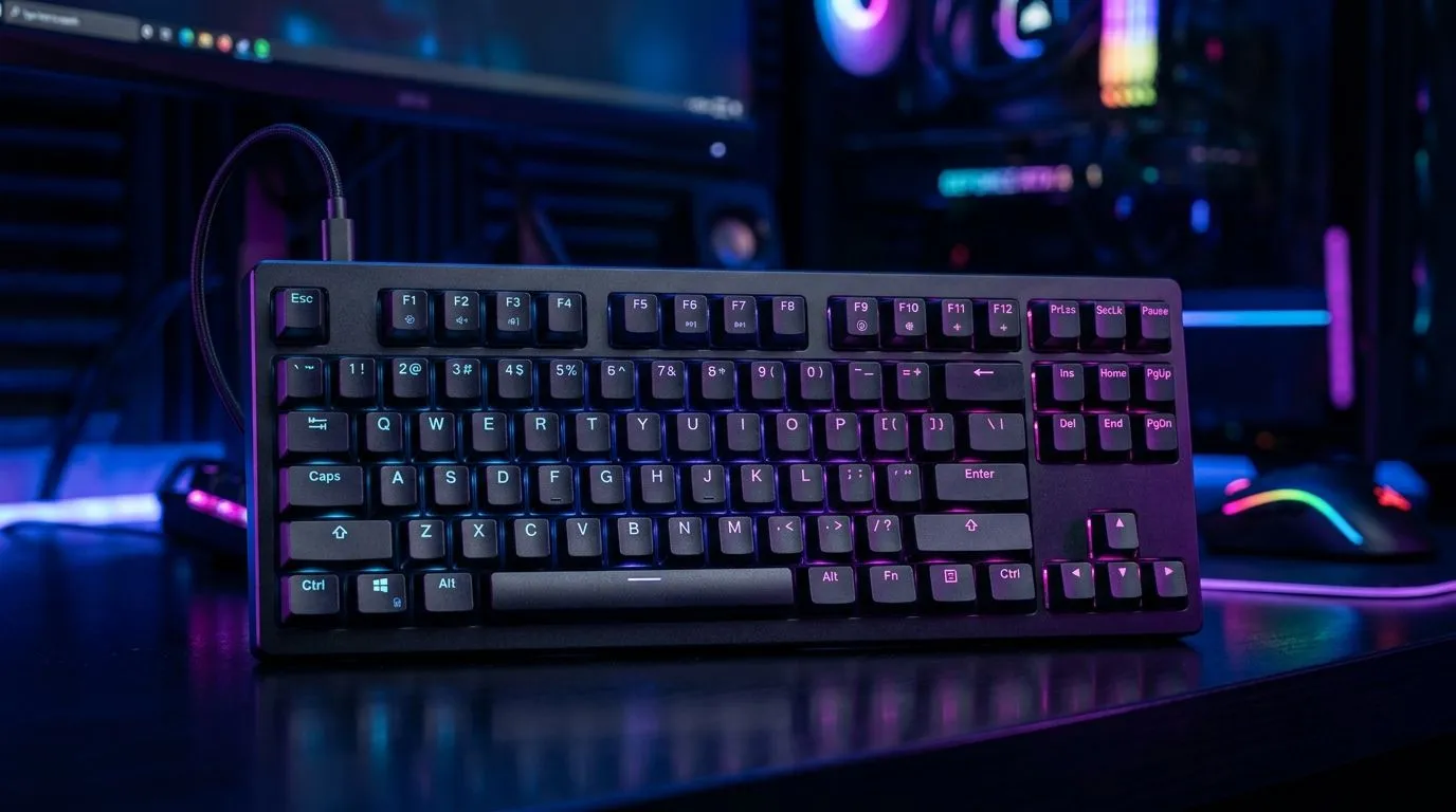 Why tenkeyless layouts win on desk space and comfort