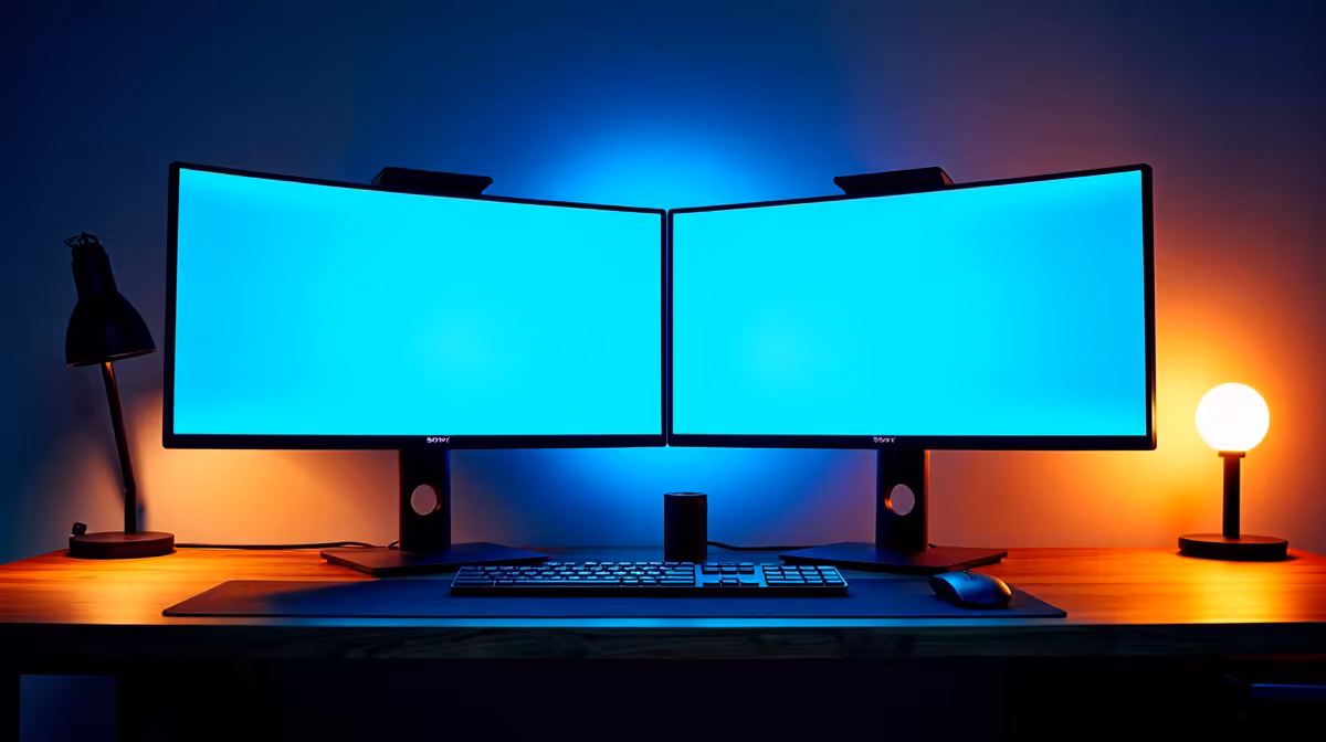A Dual-monitor Setup for Gaming or for Self-hosting Apps: