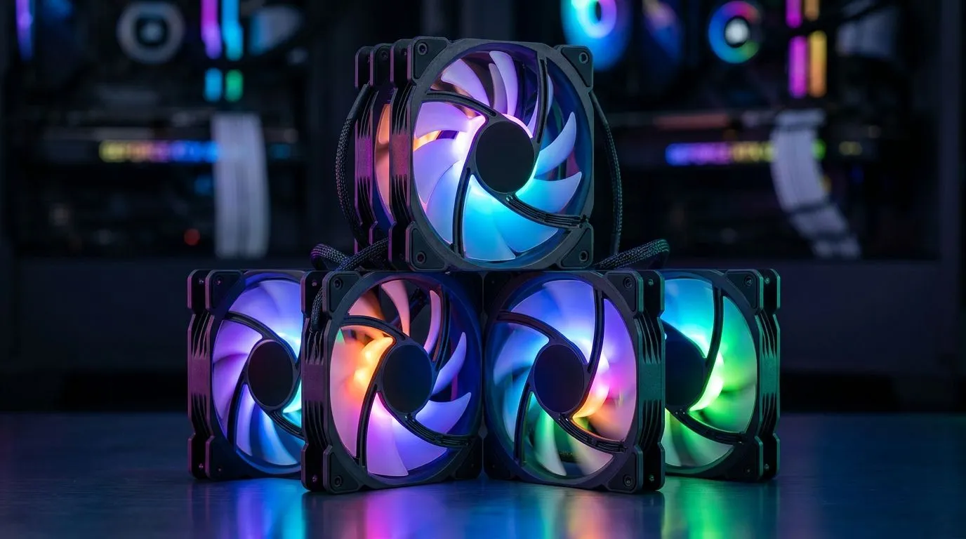 Set ARGB fans correctly for stronger airflow