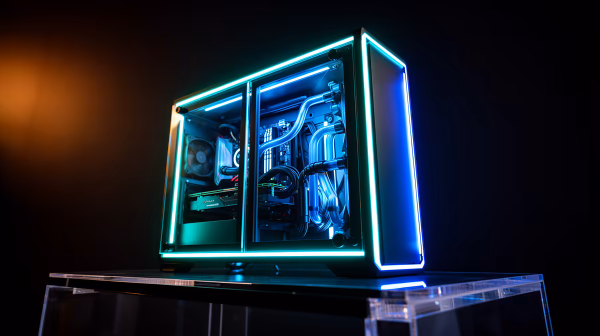 Dual Tempered Glass PC Cases and Airflow Planning