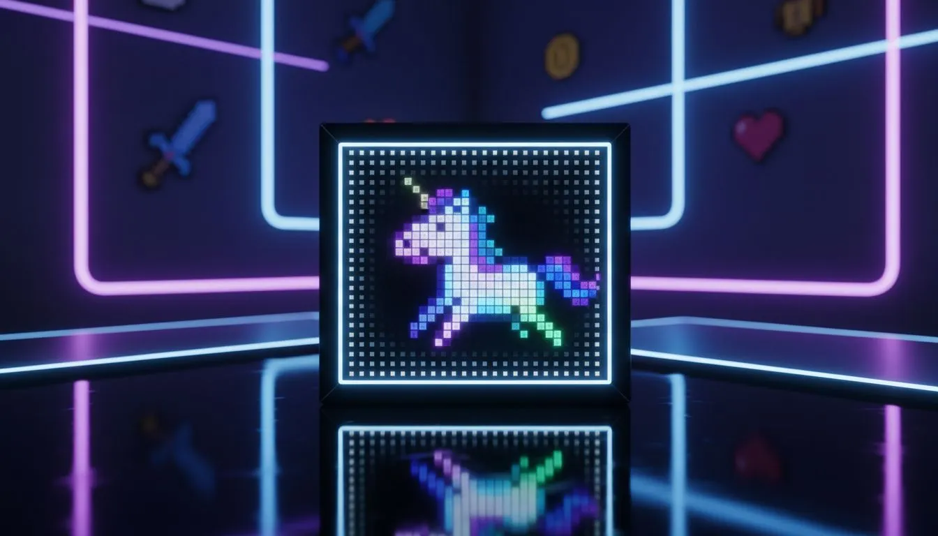 Craft Pixel Animations for Your Gaming Room