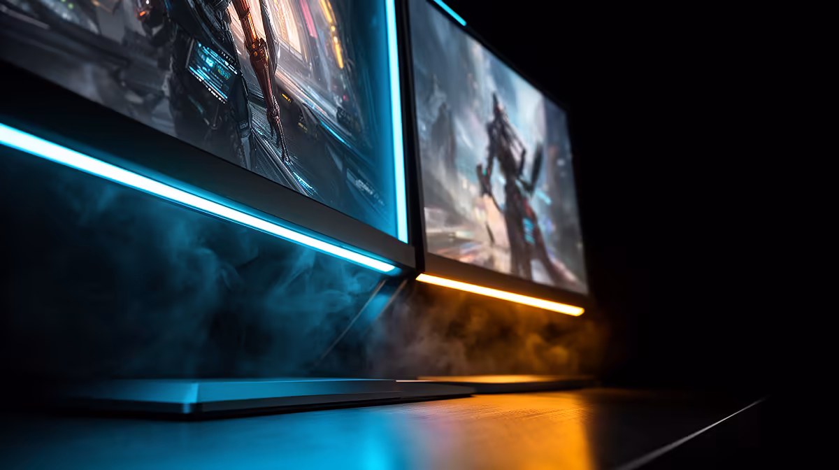 A Mini-LED Monitor for Gaming or for a Tidy Two-screen