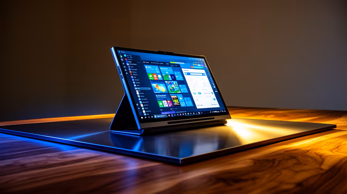A Portable Monitor for Gaming or for Running Microsoft