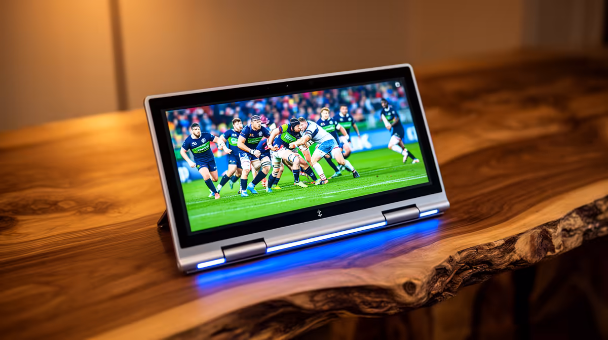 A Portable Monitor for Gaming or for Watching Rugby