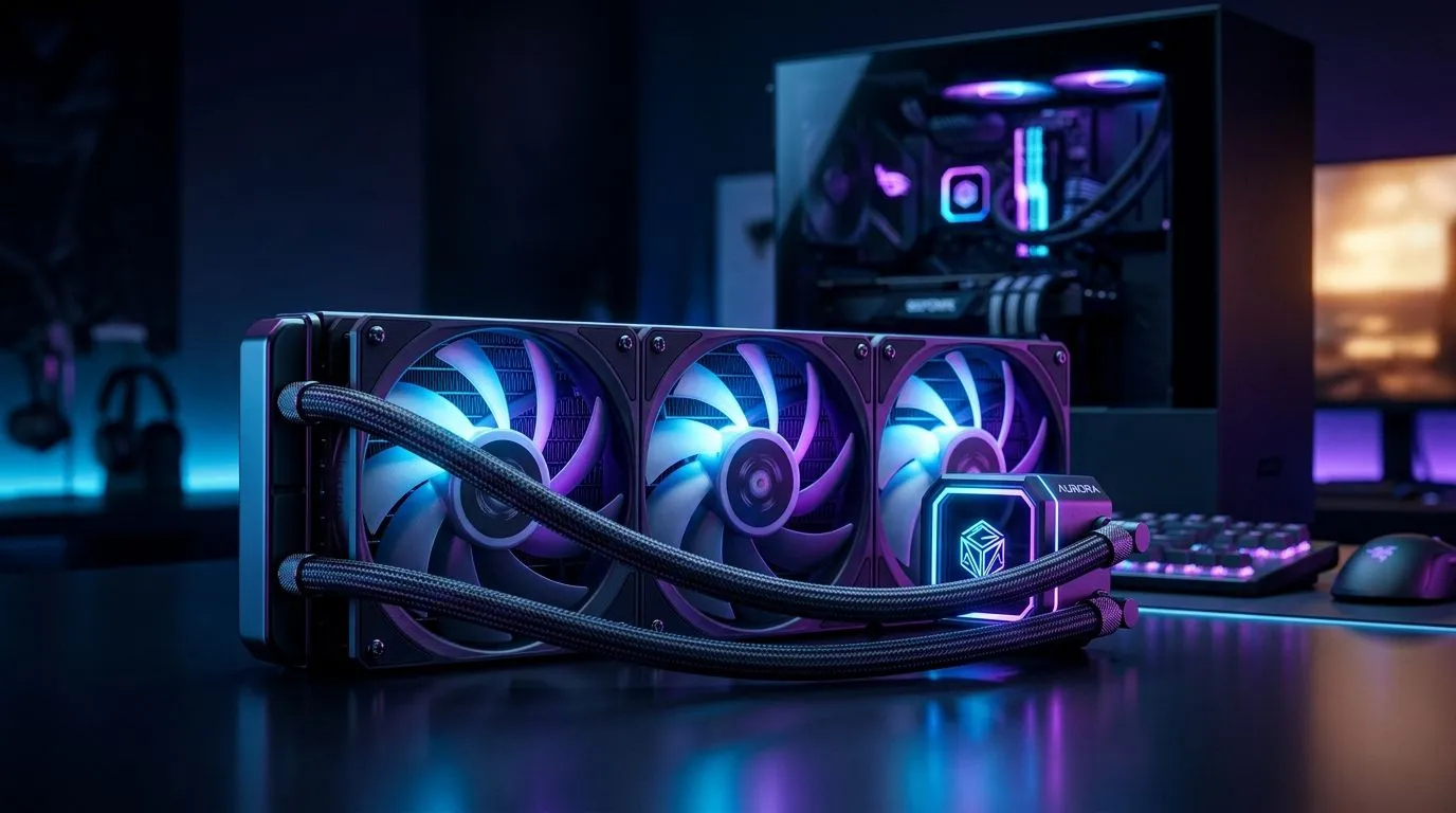 Fit, mount, cool, and tune your 360mm loop
