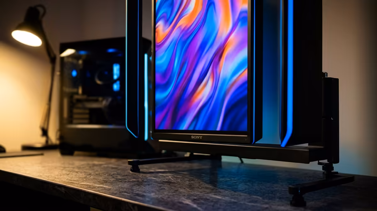 A Vertical Monitor for Gaming or for Emulation and Retro