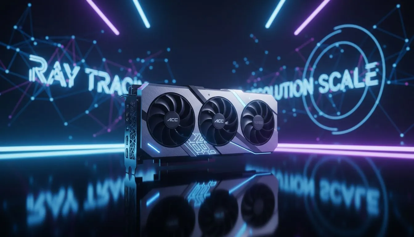 Ray Tracing vs Resolution Scale