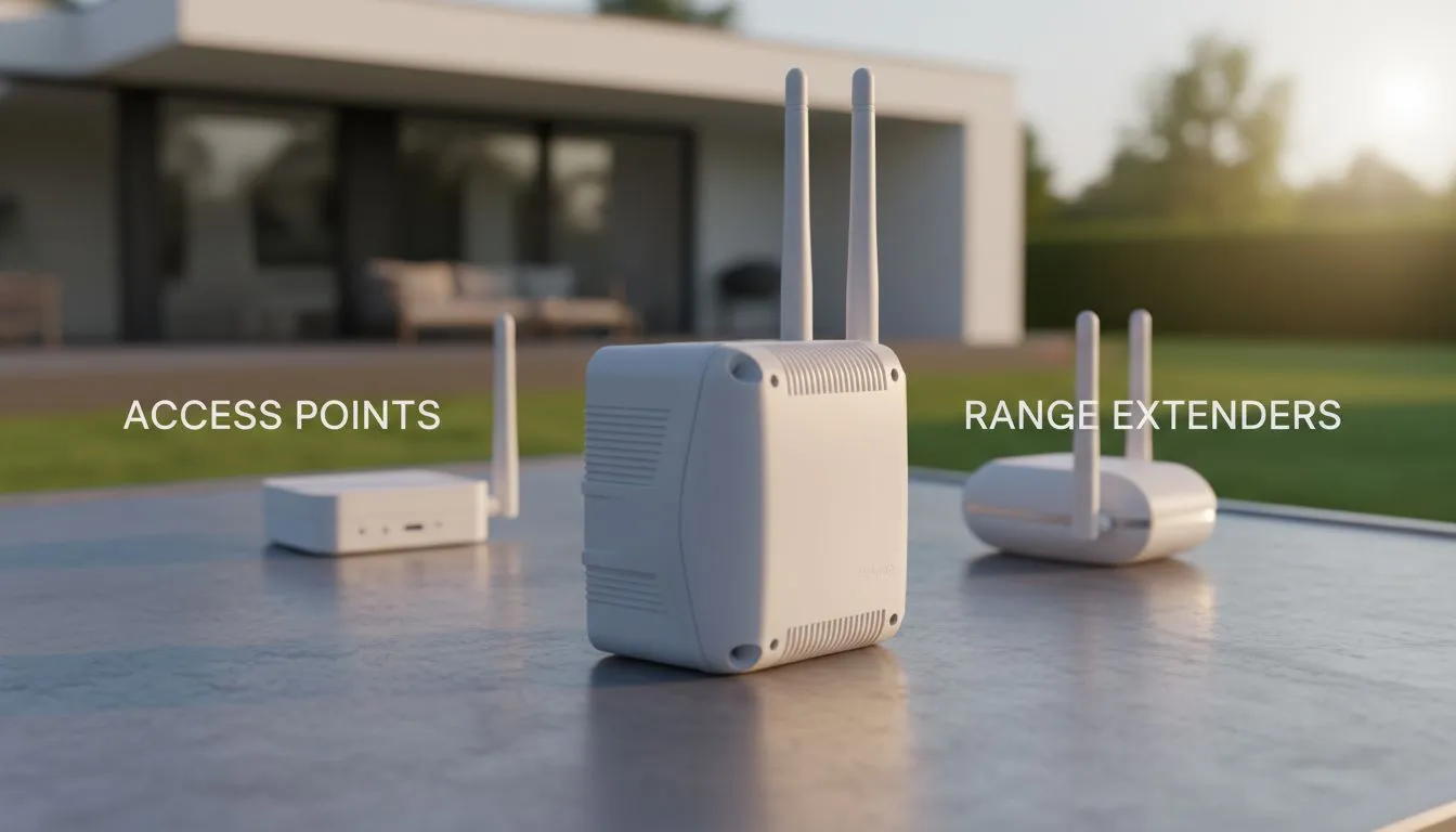 Access Point or Range Extender for Outdoors?