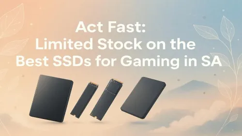 Best SSDs for Gaming South Africa: Limited Stock Deals