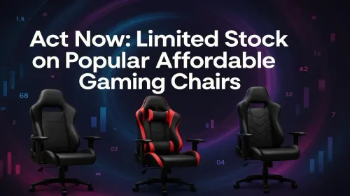 Affordable Gaming Chairs: Limited Stock Deals Won't Last!