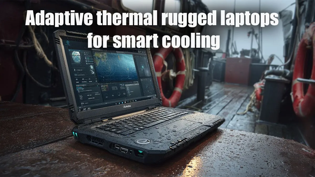 Computer Adaptive Cooling System Smart Cooling Rugged Laptops