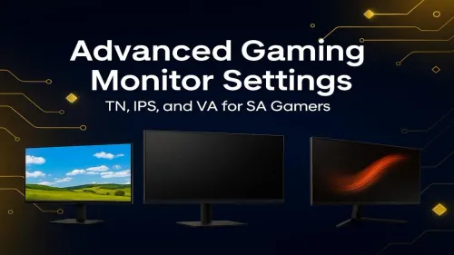 TN vs IPS vs VA Gaming: Pro Settings for SA Gamers