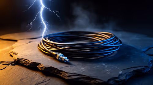 Aerial Fibre and Lightning: Should You Worry?