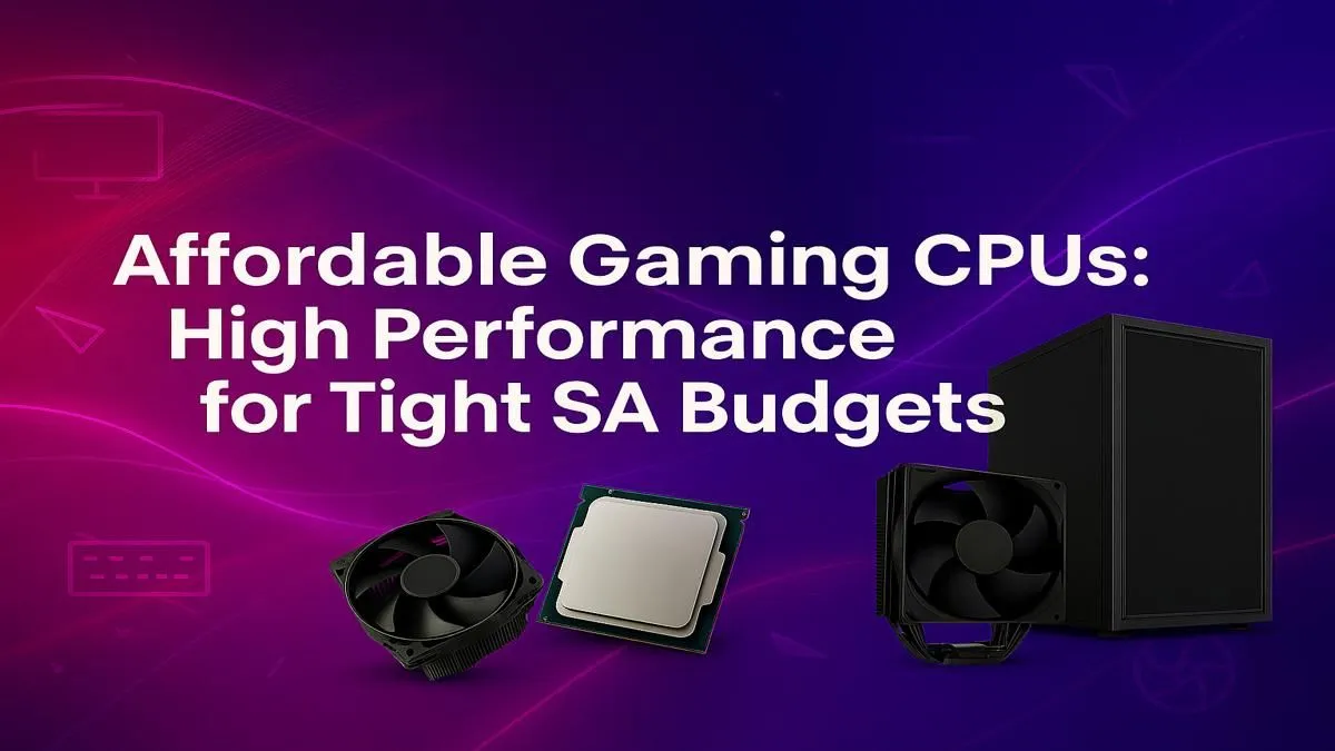 Top CPUs for SA Gamers on a Budget