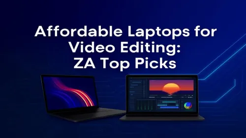 Top Affordable Laptops for Video Editing in South Africa