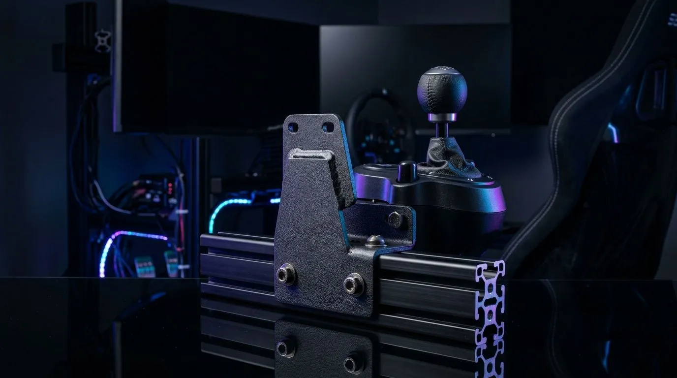 Gearshift mounts for more realism on a budget