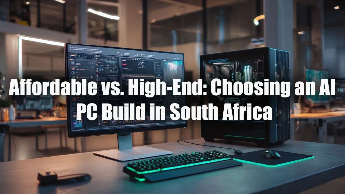 AI PC Build South Africa: Budget vs. Pro Setups | Evetech