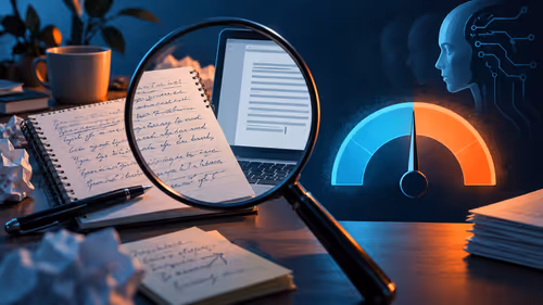 AI detector scores: why a percentage is not proof of who wrote the text