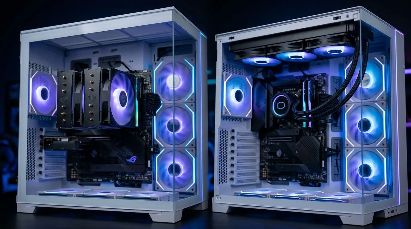 Which cooling option performs best?