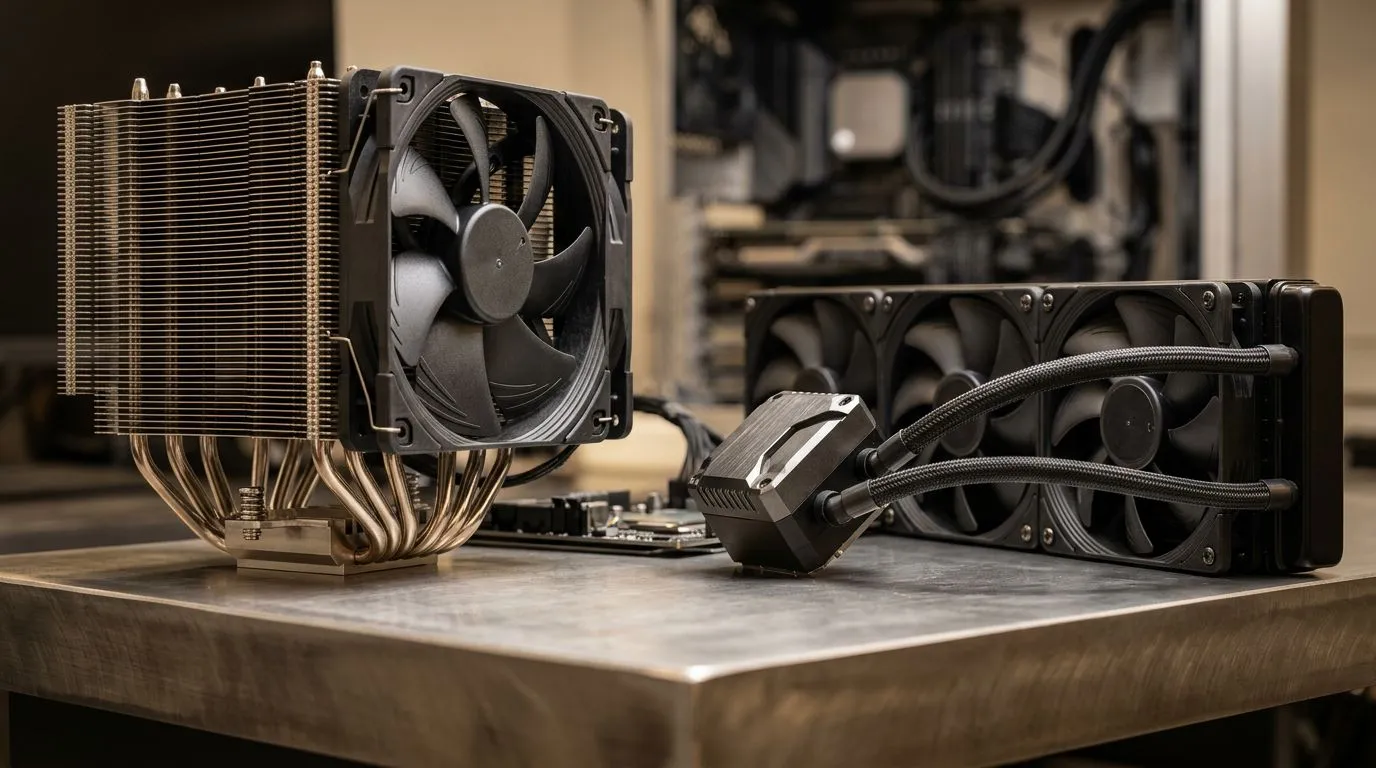 Air vs AIO for high-clock CPUs