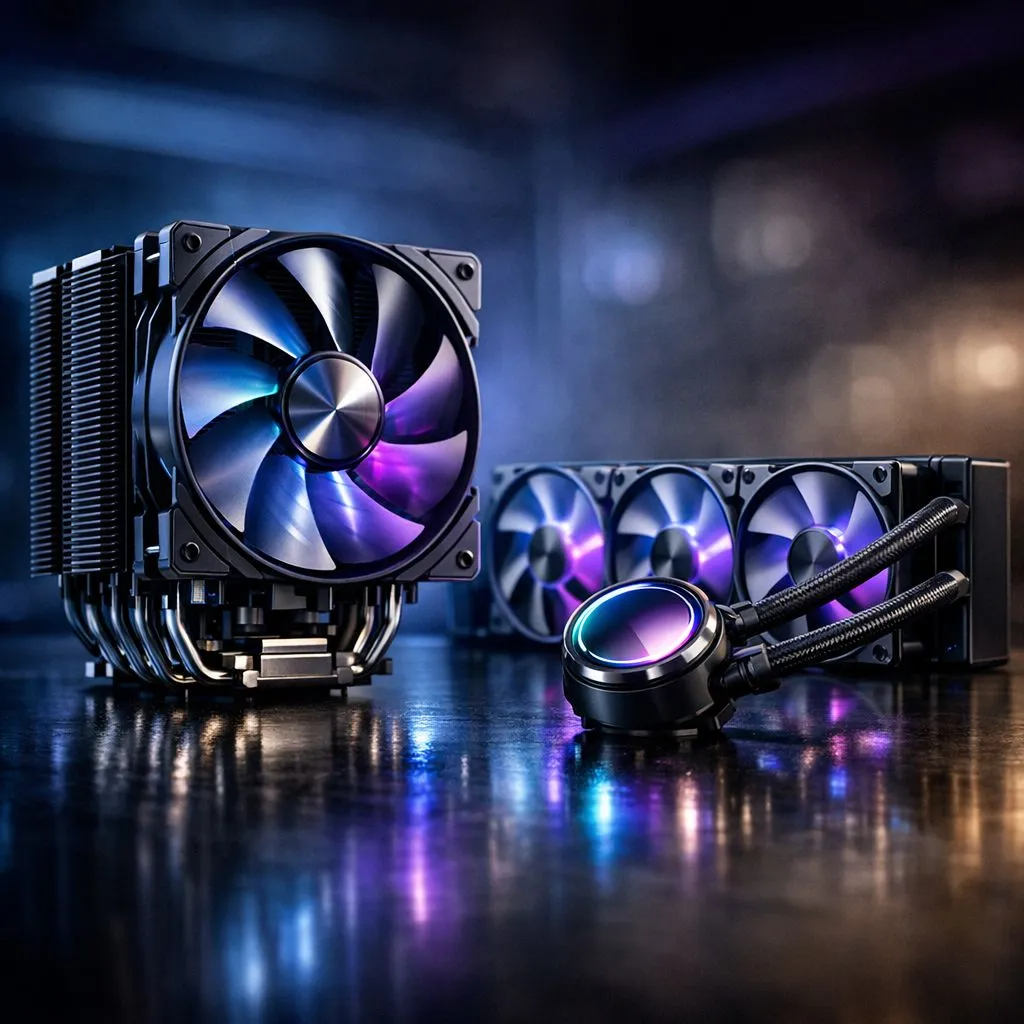Feature breakdown for high-TDP CPU cooling