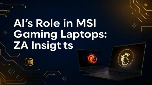 MSI AI Gaming Laptop: How AI Boosts Your ZA Gameplay