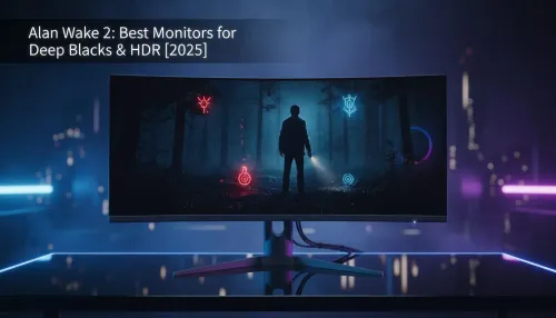 Best HDR Monitors for Alan Wake 2: Deep Blacks & 4K Clarity