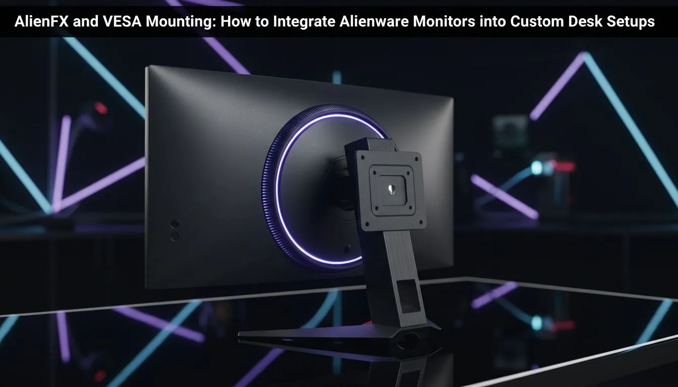 Mounting Alienware Monitors with AlienFX