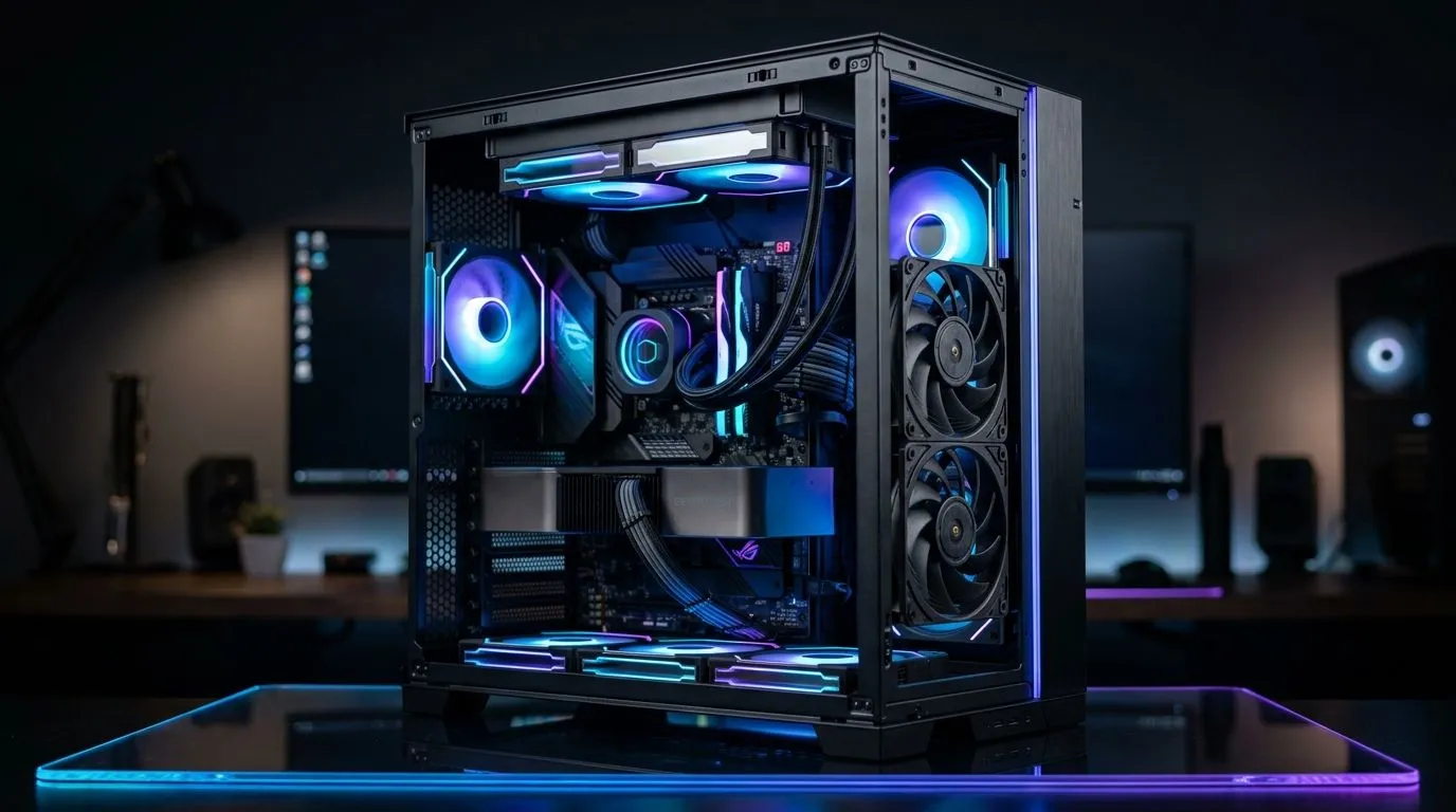 120mm ARGB fan setups for better PC airflow